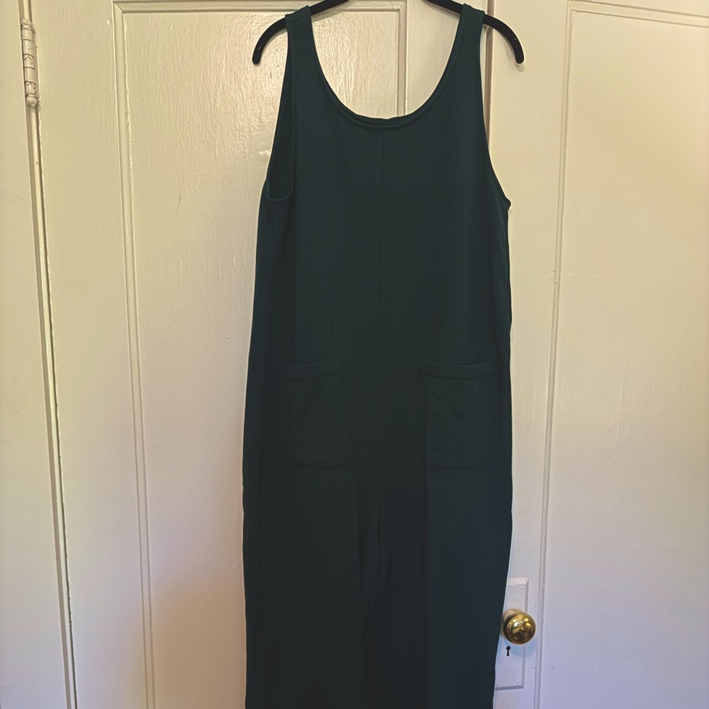 Madewell superbrushed pull on jumpsuit